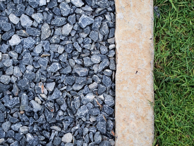 Podłoga wykonana jest z platformy Stone and Grass, Barrier with Concrete Bar