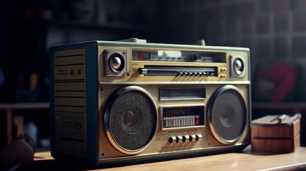 Podmuch z przeszłości Klasyczny magnetofon Ghetto Blaster zabierze Cię w przeszłość