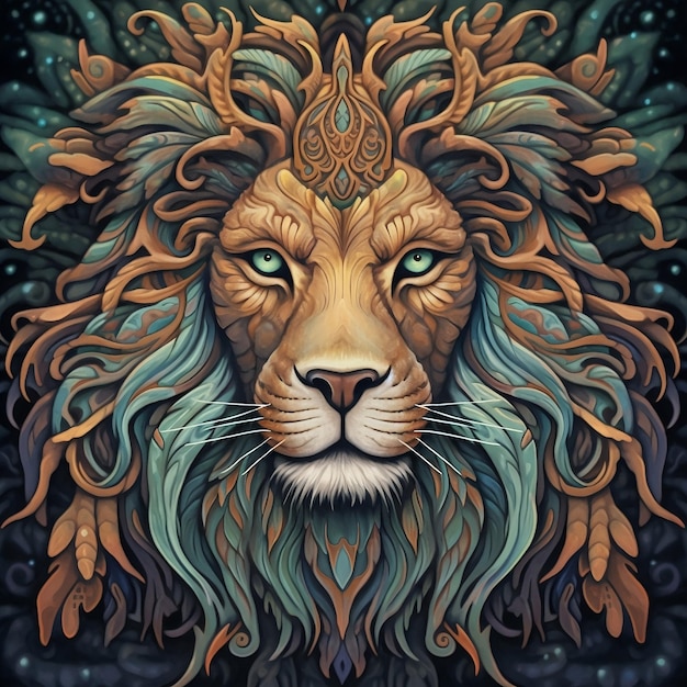 Podróż Lion039 przez królestwo DMT