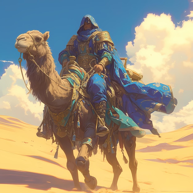 Zdjęcie podróż odkrywców pustyni