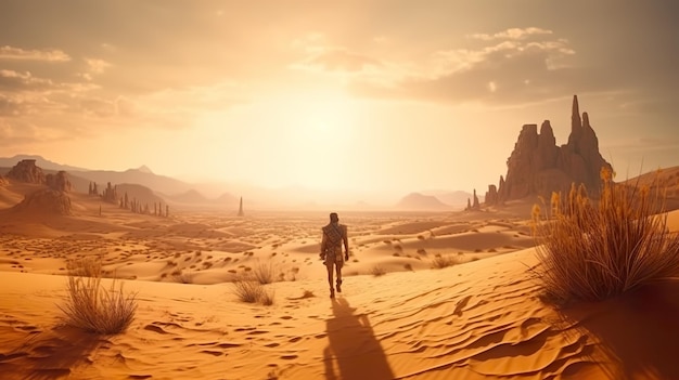 Podróż przez nieskończoną pustynię