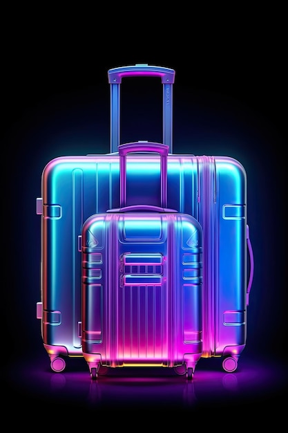 Podróżuj stylowo Twój najlepszy zestaw akcesoriów do walizek zapewniający zabawę generatywną sztuczną inteligencję