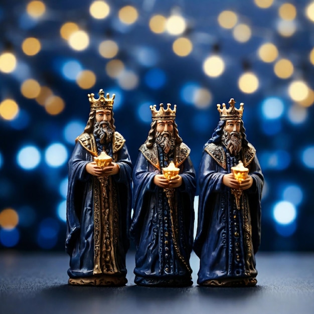 Zdjęcie podstawy abstrakcyjne dla dnia trzech królów dia de los reyes magos