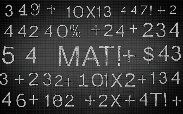 Zdjęcie podstawy formuły matematycznej