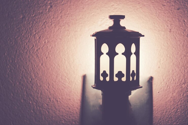 Zdjęcie podświetlana lampa