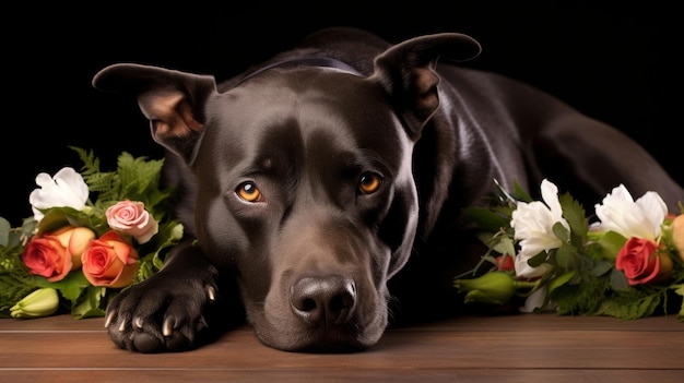 Zdjęcie pogrzeb dla psów wykorzystuje samicę amerykańskiego psa tyranicznego z owłosionym futrem chaos 30 ar 169 job id aa5d24b151be4ec182ef9cc6e0a51887