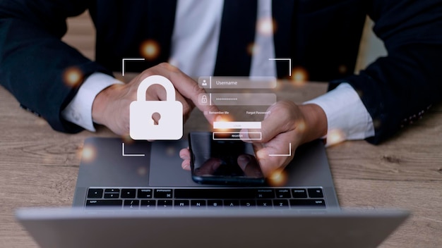 Pojęcie bezpieczeństwa cybernetycznego bezpieczeństwo informacji i szyfrowanie bezpieczny dostęp do danych osobowych użytkownika bezpieczny dostęp do Internetu cyberbezpieczeństwo