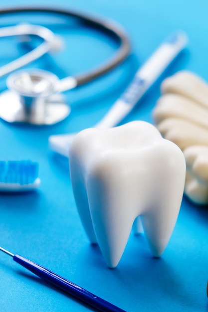 Pojęcie Obrazu Tła Dentystycznego Tło Higieny Dentystycznej