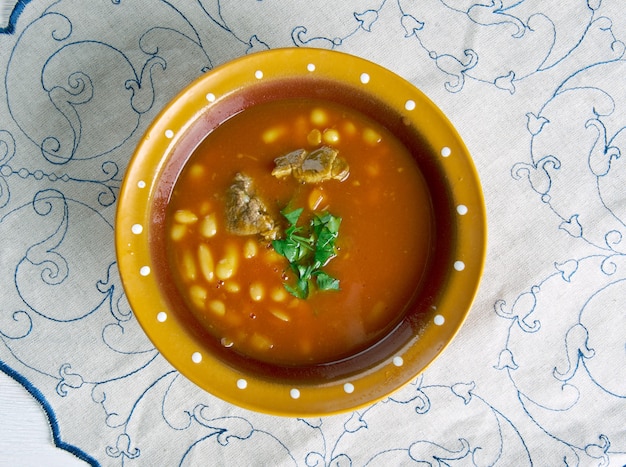 Pojemnik na fasolę Guernsey, naczynie do fasoli typu cassoulet