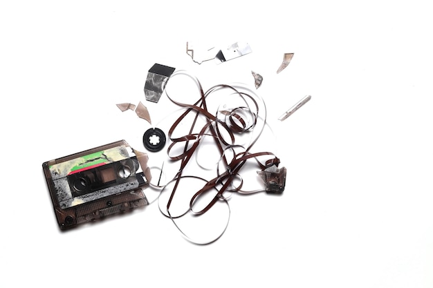 Pokazuje to dobrze znany problem ze staroświeckimi kasetami kompaktowymi