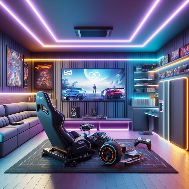 Zdjęcie pokój dla graczy