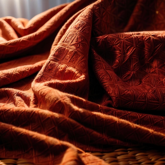 Zdjęcie pokrycie łóżkowe do izolacji i ogrzewania