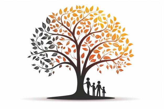 Połączenia drzewa genealogicznego
