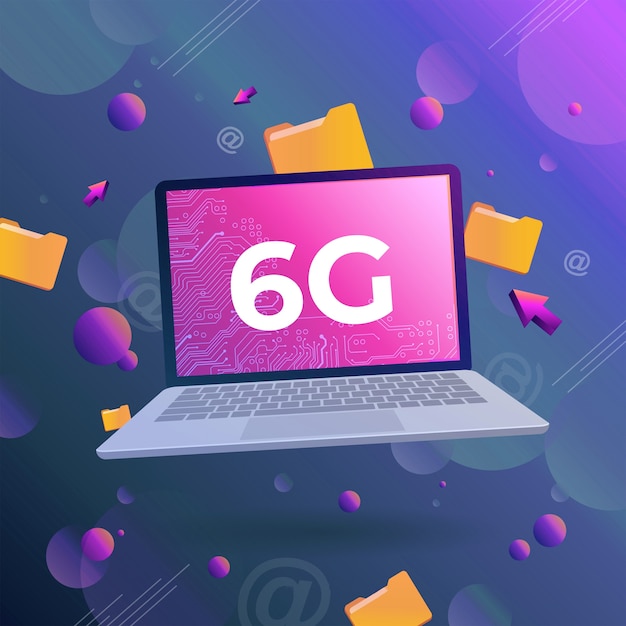 Zdjęcie połączenie internetowe 6g