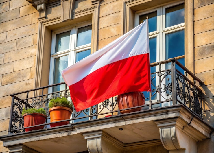 Zdjęcie polskaflaganabalkonie