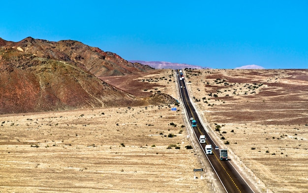 Południowo-panamerykańska Autostrada W Nazca W Peru