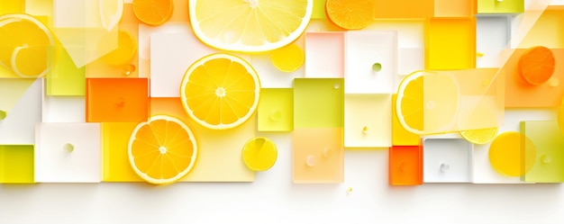 Pomarańcze i cytryny są na białym tle