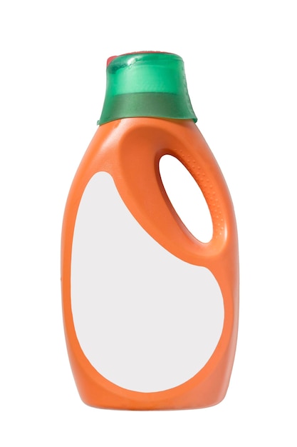 Pomarańczowa butelka odizolowywająca