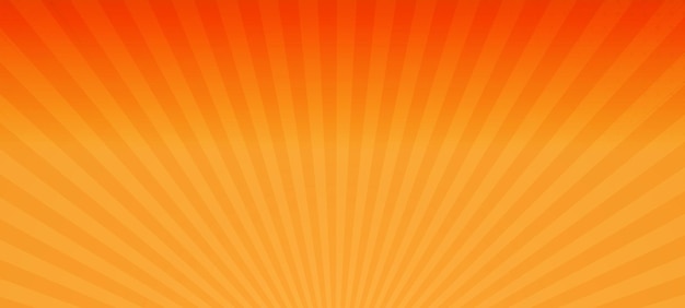 Pomarańczowe czerwone słońce rozerwanie wzór panoramiczny panoramiczny tło