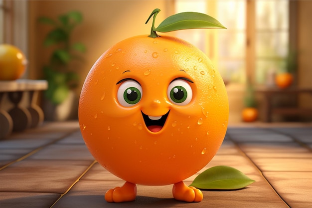 pomarańczowe owoce