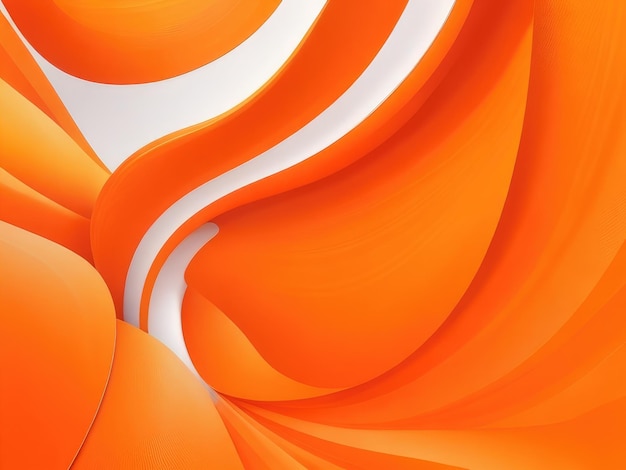 Pomarańczowe ruchy abstrakcyjne tło
