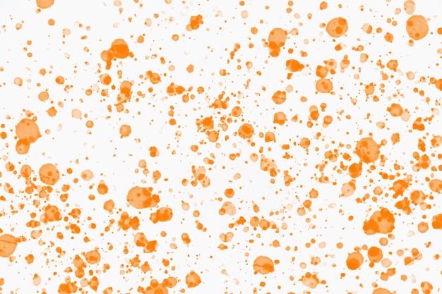 Zdjęcie pomarańczowy blask na białym tle