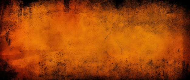Zdjęcie pomarańczowy grungy szorstki teksturę tła generative ai