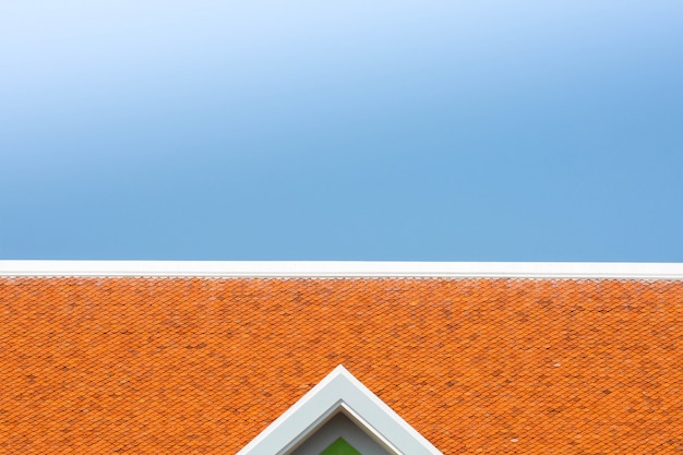 Pomarańczowy klasyczny wzór dach z wypalanej gliny