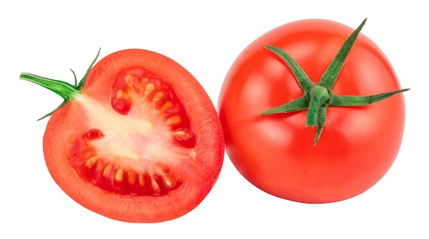 Pomidor Na Białym Tle