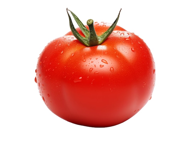 pomidor wyizolowany na przezroczystym tle owoce i warzywa dla żywności element żywności i zdrowa koncepcja