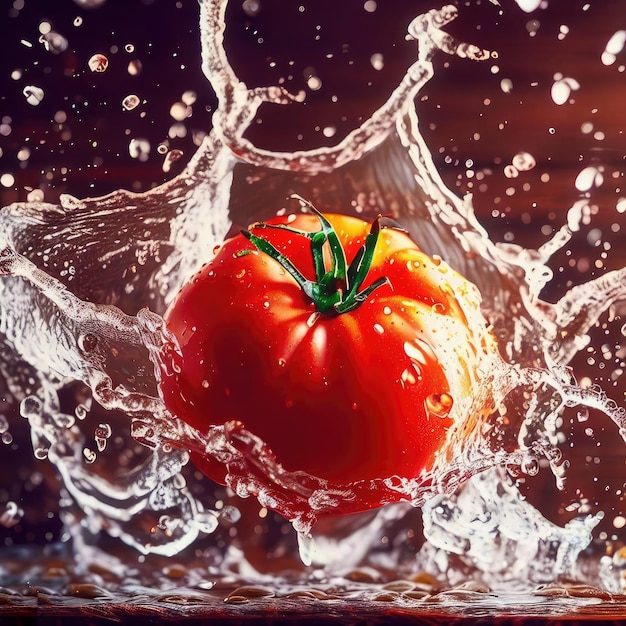 Zdjęcie pomidorowe plamy