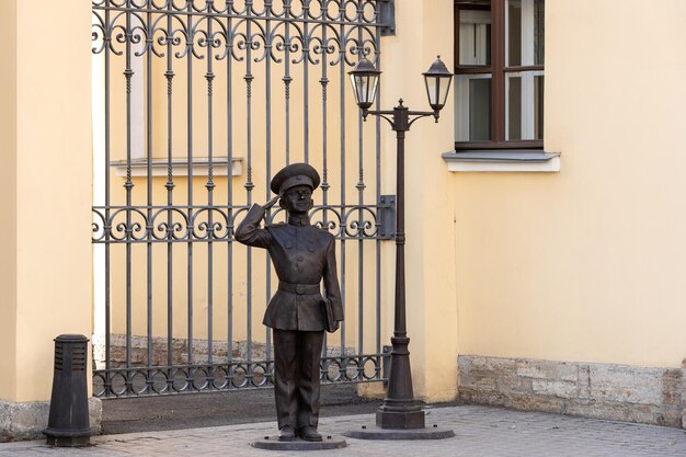 Pomnik dzieci-kadetów Suworowiec w Sankt Petersburgu Rosja