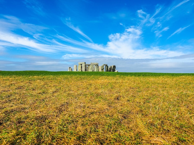 Pomnik HDR Stonehenge w Amesbury