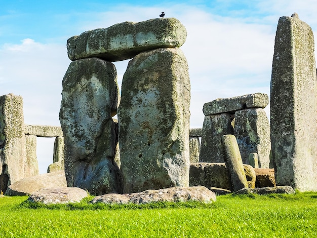 Pomnik HDR Stonehenge w Amesbury