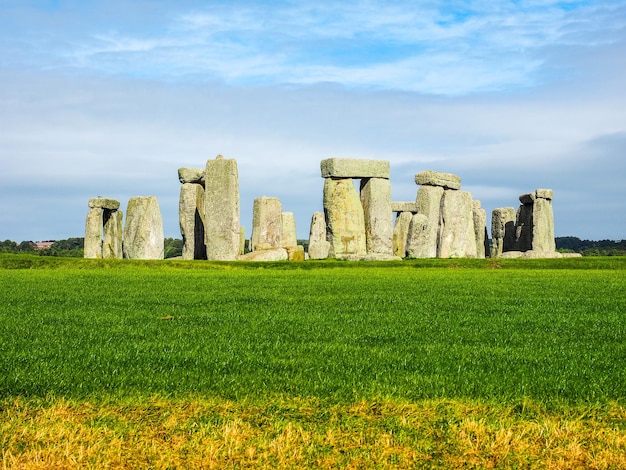 Pomnik HDR Stonehenge w Amesbury