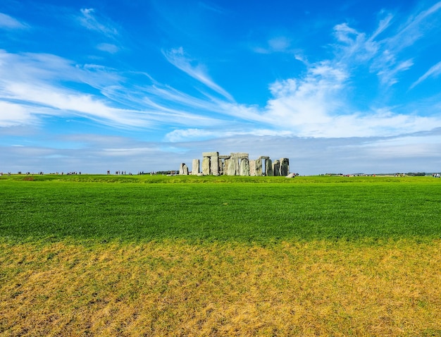 Pomnik HDR Stonehenge w Amesbury