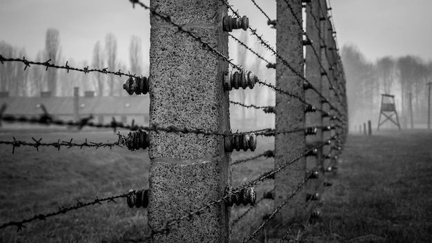 Zdjęcie pomnik i muzeum auschwitz-birkenau