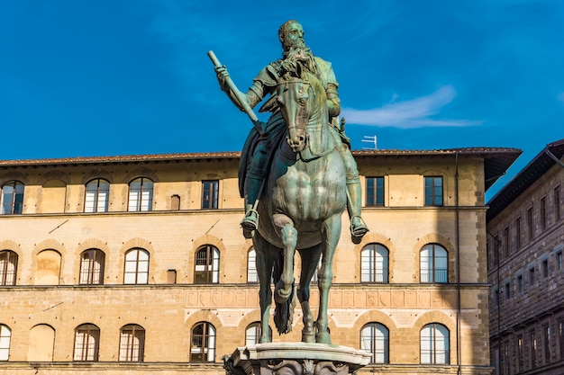 Pomnik konny Cosimo I we Florencji, Włochy