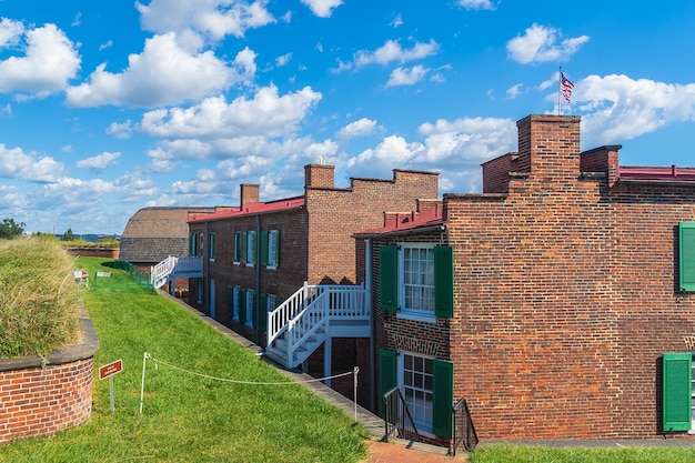 Pomnik Narodowy Fort Mchenry W Baltimore W Stanie Maryland