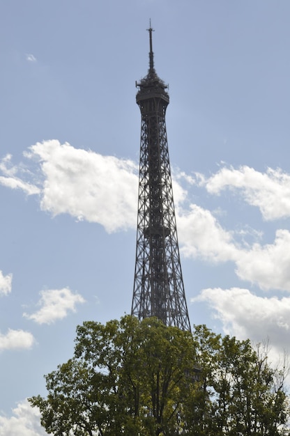 Zdjęcie pomnik paryża wieża eiffla