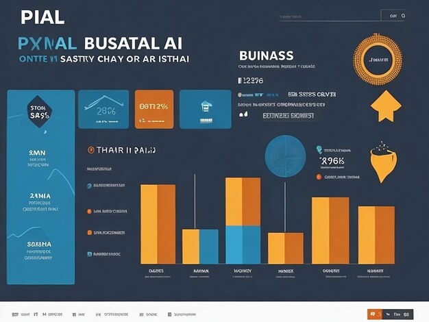 Zdjęcie pomysł biznesowy wykres płatności ai smart