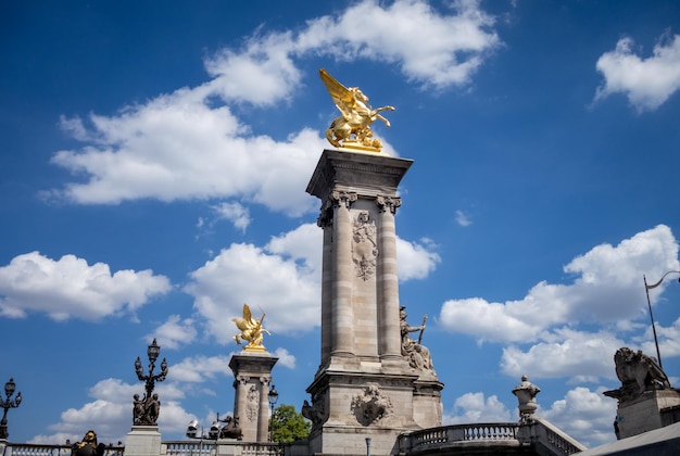 Pont Alexandre III Paryż Francja