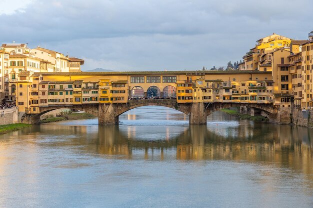 Ponte Vecchio we Florencji we Włoszech