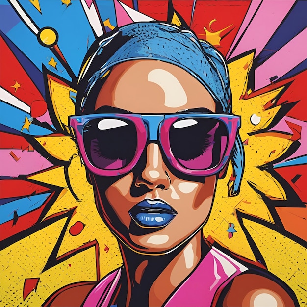 Pop art interpretacje ikonicznych symboli i gwiazd