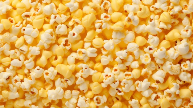Popcorn tekstura tła sieci neuronowej ai generowane