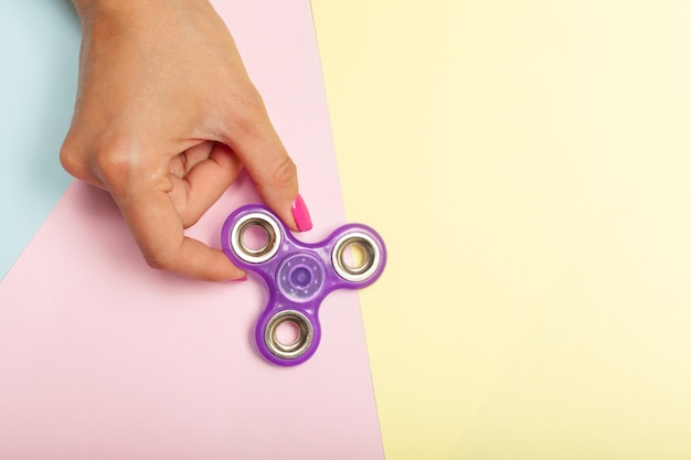 Zdjęcie popularna zabawka fidget spinner