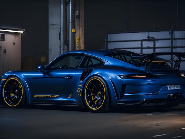 PORSCHE GT3 RS PROFESJONALNA NOCNA SESJA ZDJĘCIOWA