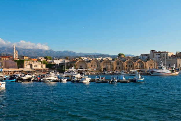 Port Chania Kreta Grecja