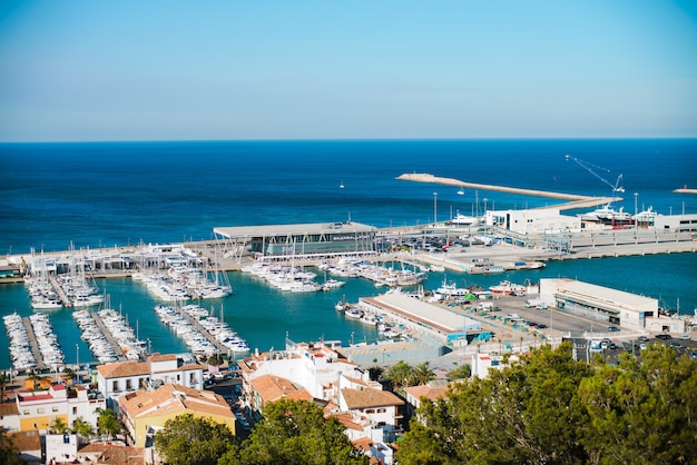 Port Denia w Costa Blanca, Hiszpania