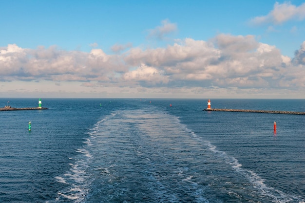 Port Rostock w Niemczech